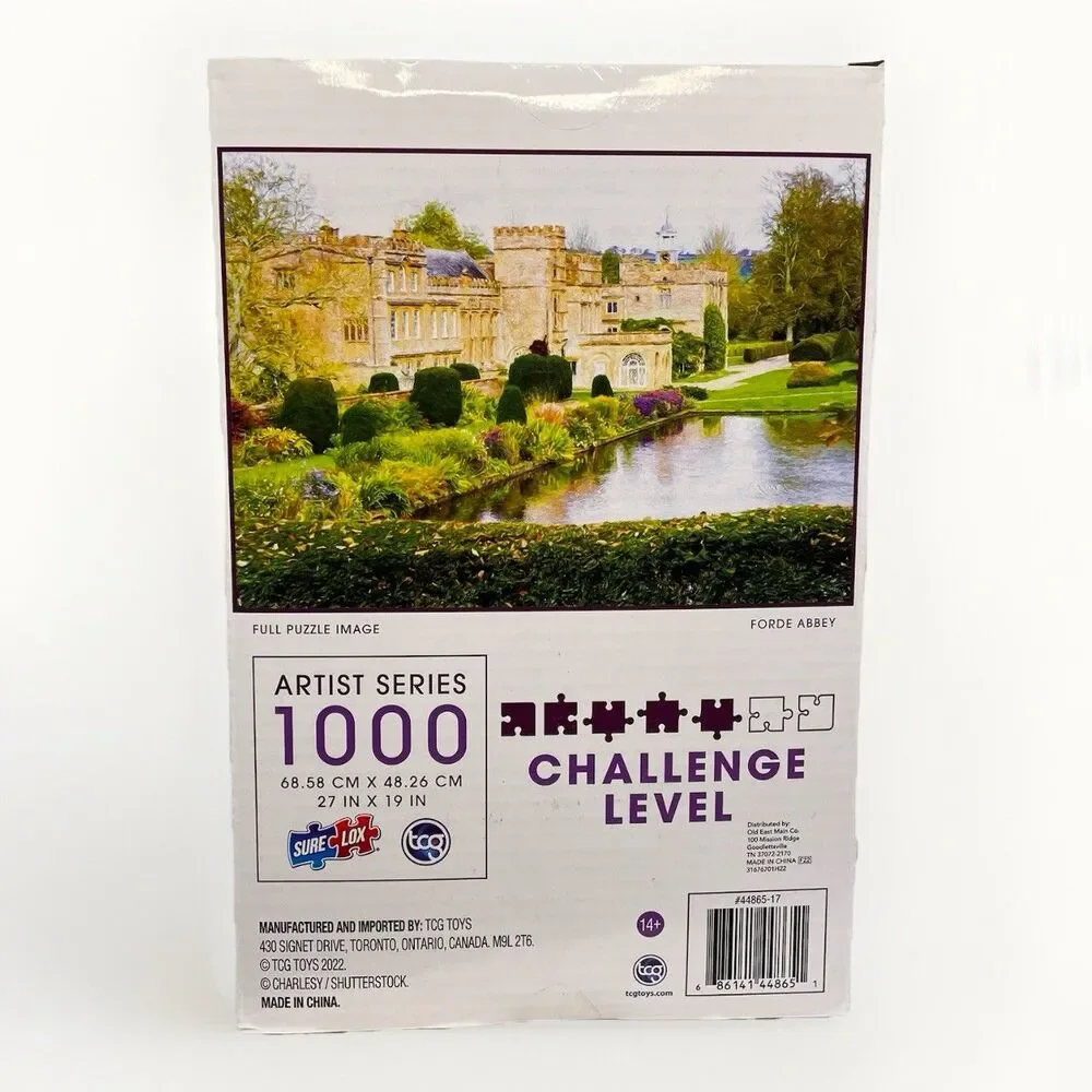 Artist Series 1000 Piece Jigsaw Puzzle 27” X 19” New Hobby SureLox TCG Manor - Picture 4 of 4